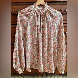 H&M floral blouse